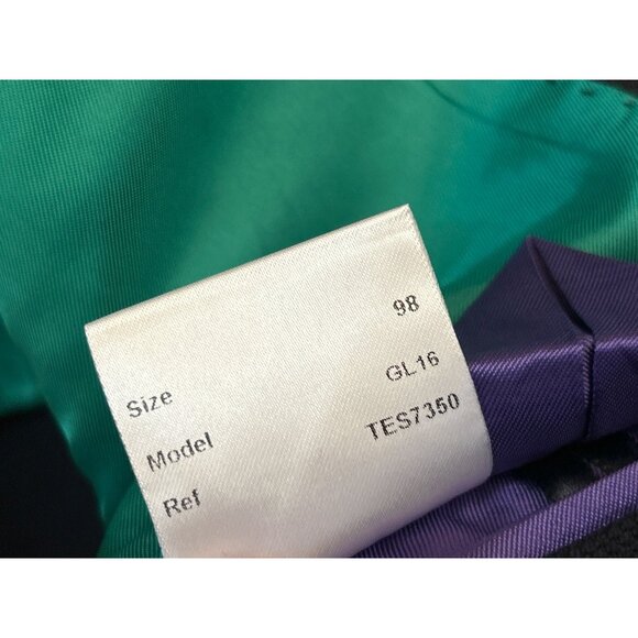 Benjamin Navy Reda Sport Coat Wimbledon Bespoke Tailored Wool Blazer 2 Button - Picture 7 of 7